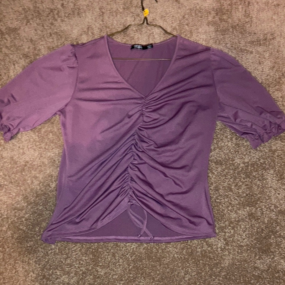 Purple blouse